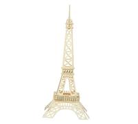 SUPVOX 1 Set Puzzle Torre Eiffel Diy Educativo Autocostruibile per Sviluppa Creatività e Abilità Pratiche Ottimo come Decorazione da Scrivania o Libreria