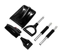 SUPVOX 1 Set Strumenti per Rimozione Neve Spatola Ghiaccio Auto con Spazzola Neve e Raschietto Ghiaccio Kit Smontabile Inossidabile per Pulizia Inverno