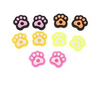 SUPVOX 10 Ammortizzatori Tennis Silicone Gatto Assorbitori Racket con Animale Antivibrazione Protettivi Polso e Gomito Facili Installare per Allenamenti Prolungati