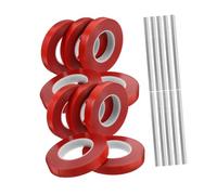 SUPVOX 10 Legatrice per Piante con Nastro PVC Resistente e Graffette Nastro Elasticizzato per Giardinaggio Vigneto Uso Interno ed Esterno Strumento Rapido per Legare Piante e