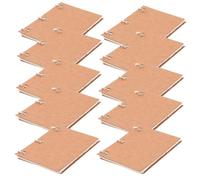 SUPVOX 10 Mini Quaderni per Bambole in Miniatura Accessori Scuola per Casa delle Bambole Blocchetti Leggeri e Compatti per Decorazioni e Gioco Ruolo Educativo