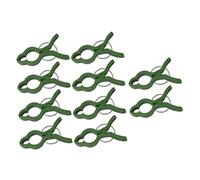 SUPVOX 10 Pezzi Clip Fissaggio Piante da in Plastica Resistente Clip Supporto Rami Rampicanti Accessori per Orticoltura e Fissaggio Vasi