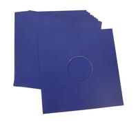 SUPVOX 10 Pezzi Copertina Del Disco Protettori Buste Interne Per in Vinile Coprigiacche Coperture Copertine Di in Cartone Manica Record Carta Kraft Blue