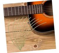 SUPVOX 10 Pezzi Filo Chitarra in Ottone per Sostituzione e Riparazione Accessori per Chitarra Acustica ed Elettrica Filo Durevole con Superficie Liscia Strumento per Liutai