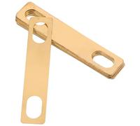 SUPVOX 10 Pezzi Kit Pz Spessori in Ottone per Riparazione Manico Chitarra e Basso Guarnizioni Precisione per Regolazione Altezza Manico Resistente Usura Compatibile con Chitarre