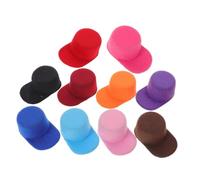 SUPVOX 10 Pezzi Mini Berretto Da Baseball Mini Cappello Per Feste Accessori Per Foto Cappelli Per Bambole Artigianali