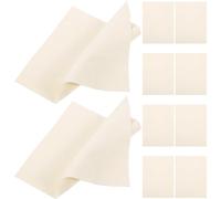 SUPVOX 10 Pezzi Panni in Camoscio per Ceramica 15X20 CM Strumenti per Rifinitura Argilla Fai da Te Stoffa Resistente per Modellatura e Scultura Artigianale