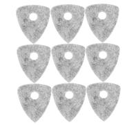SUPVOX 10 Pezzi Plettro Per Chitarra Accessori Per Ukulele Sentito Basso Piccolo Dito Picks Ukulele Plettro Dell'ukulele Plettri Per Chitarra in Feltro Grey