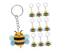 SUPVOX 10 Pezzi Portachiavi Cartone Pendant Decorativo per Regali Unici Accessorio Leggero per Chiavi e Borse
