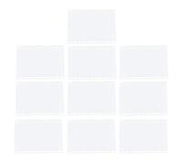 SUPVOX 10 Pezzi Tasche per Fogli Mobili A5 A6 B5 in Pvc Cerniera, Buste Porta Banconote Compatte e Leggere per Organizzazione Ufficio e Scuola