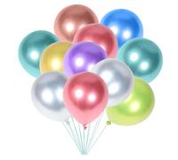 SUPVOX 100 Palloncini Metallici in Lattice per Feste Compleanni e Decorazioni Party Palloncini Resistenti e Versatili per o Aria