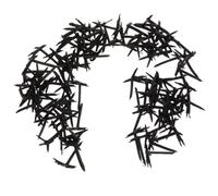 SUPVOX 100 Pezzi Artigli Finti di Plastica Neri per Decorazioni di Halloween, Accessori Realistici per Artigli di Corvo, Facili da Maneggiare Attacco Sicuro per Animali di Peluche e Corvi