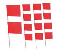 SUPVOX 100 Pezzi Bandiere Stuzzicadenti per Decorazioni Torte e Buffet Mini Flag Picks per Aggiungere Occasione