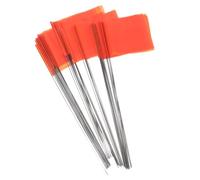 SUPVOX 100 pezzi Bandierine Marcatura Arancioni per e per Irrigazione Costruzione e Segnalazione Sotterranee Facili da Inserire e Resistenti