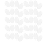 SUPVOX 100 Pezzi Cabochon in Vetro Ovale 18x25 Mm per Decorare Cornici