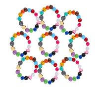 SUPVOX 100 Pezzi Campanellini Colorati per Collari Cani e Gatti Campanelle Dolci Te Charm Leggeri e Resistenti per Gioielli e Decorazioni Natalizie Pet