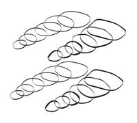 SUPVOX 100 Pezzi Cinghie Per Registratore A Nastro Piatto Cinghia Di Trasmissione In Gomma Cinghia Di Trasmissione A Cassetta Cinghie Di Riparazione Per Cassette In Gomma Per