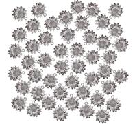 SUPVOX 100 Pezzi Ciondoli Girasole in Lega 20x22mm Colore Antico per Creazione Gioielli Fai da Te Collane Braccialetti Accessori Artigianato