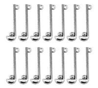 SUPVOX 100 Pezzi Ciondoli Golf in Lega Robusta Color Argento Antico Accessori Pendenti Resistenti per Creazioni Fai da Te Charm Golf per Collane e Bracciali e Portachiavi Regalo