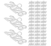 SUPVOX 100 Pezzi Ciondoli Nappa Anno 2026 in Lega Metallo Decorazioni per Feste di Laurea Pendenti per Collane e Braccialetti Fai da Te