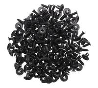 SUPVOX 100 Pezzi Clip di Fissaggio per Pannello Kick Nero in Pp Compatibile Lavastoviglie, per Fissare Saldamente Pannello e Creare Un'atmosfera Estiva in Cucina