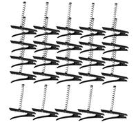 SUPVOX 100 Pezzi Clip per con Molla Fermagli Becco Danatra Metallo Accessori per Acconciature e Te Clips Versatili per e