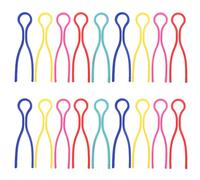 SUPVOX 100 Pezzi Clip Porta Bobina da Cucito in Plastica Multicolore - Morsetti per Filo Compatibili Diverse Bobine - Organizzatore Compatto per Rocchetti e Accessori da Cucito