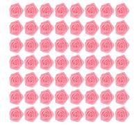 SUPVOX 100 Pezzi Decorazioni Rosa in Dacron per Cucito Creativo e Progetti Fai da Te, Accessori Abbigliamento Modellazione Realistica a Rosa da 2cm