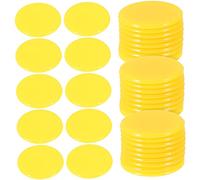 SUPVOX 100 Pezzi gettoni da bingo tombola contatore patata fritta chip per i giochi marcatori di gioco marcatori alla rinfusa AbS Orange