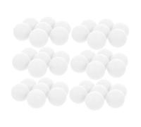 SUPVOX 100 Pezzi Palline da Estrazione Senza Scritte 40mm Bianche in Pp
