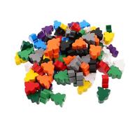 SUPVOX 100 Pezzi Pedine Montessori Educative Multicolori per Segnapunti per Giochi di Società e Contatori Didattici per Matematica