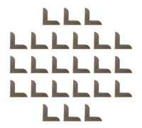 SUPVOX 100 Pezzi Protezioni Angolari in Metallo Antico per Libri e Album Paraspigoli in Ferro per Bordo Decorazione Vintage per Scrapbook Diari e Progetti Creativi