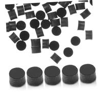 SUPVOX 100 Pezzi Punti Di Tono Per Tastiera Chitarra in Acrilico Nero 3x2,5mm Intarsi Per Chitarra Acustica Classica Mandolino Ukulele Uso Professionale