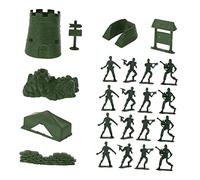 SUPVOX 100 Pezzi Soldatini Militari per Figurine da Giocattoli Educativi per Sviluppo e Relazione Genitore