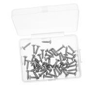 SUPVOX 100 Pezzi Vite Di Protezione Chitarra Elettrica Battipenna Chiave Per Accordatura Viti Per L'accordatura Del Violino Piroli Per Accordatore Di Chitarra Accordatrici Silver Metallo