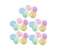 SUPVOX 100pezzi Capsule Rondonde Vuote di Plastica Traslucide per Distributori Automatici Sfuse Capsule per Giocattoli di Gomme da Masticare Contenitori per Artigianato Fai da Te per Fest