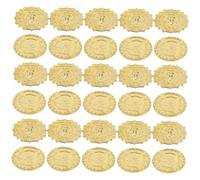 SUPVOX 100pezzi Di Plastica Per Dei Pirati Monete Del D'oro Per Feste Di Carnevale e Giochi Di Società