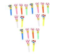 SUPVOX 100pezzi Fischietti Blowouts Di Plastica Flessibile Colorati Per Feste Di Compleanno e Di Fischietti Per Bomboniere