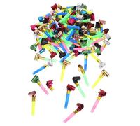 SUPVOX 100pezzi Soffiatori di Corno per Feste di Creatori di Rumori Corni Rumorosi per Feste di Compleanno come Oggetti di Scena e Bomboniere