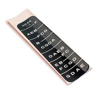 SUPVOX 10pezzi Adesivi Per Scale Di Violino Etichette Fretboard Per Principianti Facili Da Applicare e Rimuovere Per Apprendere Le Note Del Violino Materiale Resistente e Durevole