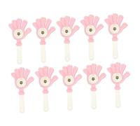 SUPVOX 10pezzi Batacchio Campana in Plastica Campanelli Mano Colorati per Feste di Campanelli Mano Rumorosi per Eventi e Celebrazioni