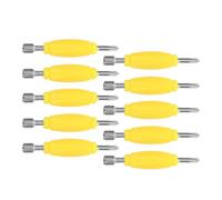 SUPVOX 10pezzi Cacciaviti per Skateboard da Dita Pz Mini Attrezzo Doppia Estremità Kit di Riparazione Fai da Te Strumento per Manutenzione di Skateboard Utensile per Viti Accessorio