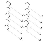 SUPVOX 10pezzi Divaricatori per Rami per Alberi da Frutto Pz Strumento per Forma Rami Regolabile in Acciaio Zincato e Gomma Supporto per Piegatura Adatto Giardinieri e Agricoltori