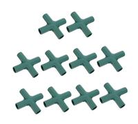 SUPVOX 10pezzi Giunti per Tubi in PVC da Connettore per Serra Vie da Pz Raccordi per Tubi in Plastica per Irrigazione da Giardino Connettore per Telaio di Coltivazione