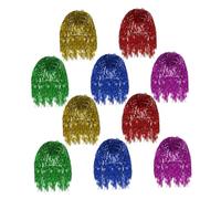 SUPVOX 10pezzi Parrucche da Festa in Plastica Parrucche Colorate per Cosplay Capelli Finti alla Moda Copricapo per Feste Tema Divertenti per Mascherate e Occasioni Speciali