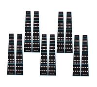 SUPVOX 10pezzi Pz Adesivi Per Tastiera Violino Etichette Per Dita Accessori Per Apprendimento e Pratica Musicale Per Insegnanti e Principianti