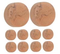 SUPVOX 10pezzi Pz Cuscinetti in Sughero Per Chiavi Di Sassofono Sostituzione Di Ricambio Per Tasti Di Sassofono Riduzione Del Rumore Accessori Per