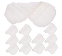 SUPVOX 10pezzi Pz Inserti Pannolini Lavabili Rivestimenti in Cotone Per Pannolini Di Stoffa Inserti Bianchi Per Di Ragazza