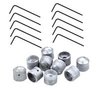 SUPVOX 10pezzi Pz Manopole Controllo Volume Per Chitarra Elettrica Pomelli Per Sostituzione Facile Da Installare e Resistente Per Riparazione Chitarra Elettrica