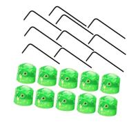 SUPVOX 10pezzi Pz Manopole Per Chitarra Elettrica Per Controllo Volume Facili Da Installare Per Riparazione e Sostituzione Strumenti Musicali